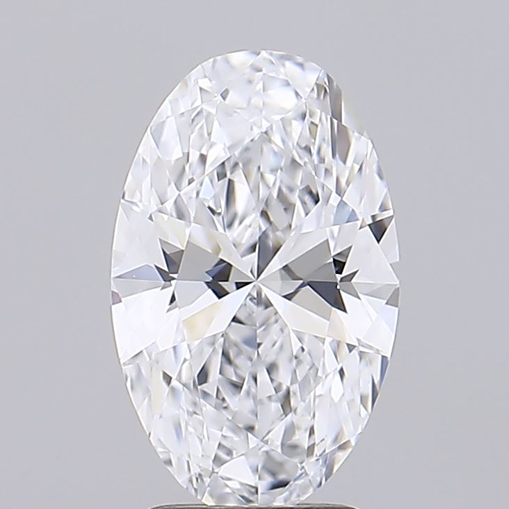 1.92 ct. oval Lab Grown Diamond front image