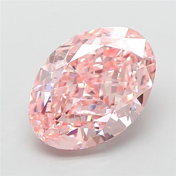 2.55 ct. oval Lab Grown Diamond front image