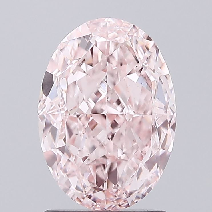 2.10 ct. oval Lab Grown Diamond front image