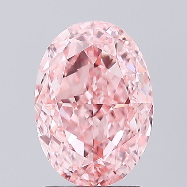 2.10 ct. oval Lab Grown Diamond front image