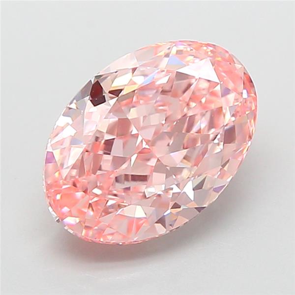 2.71 ct. oval Lab Grown Diamond front image
