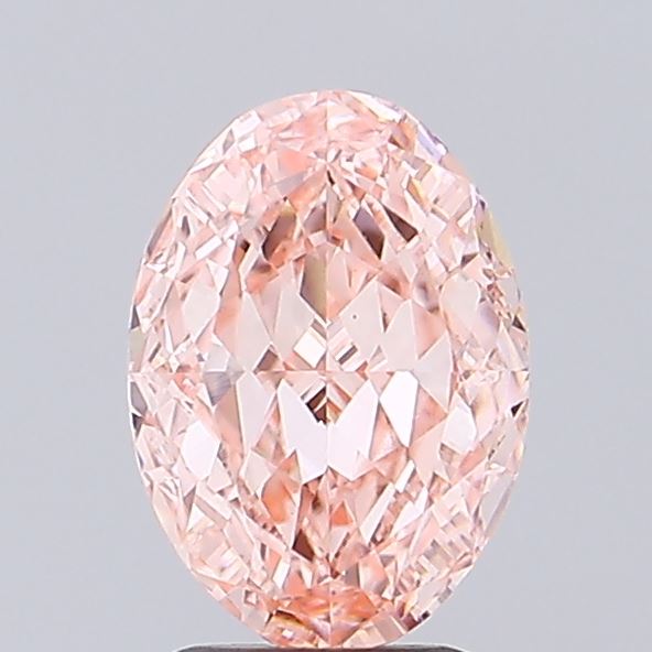 2.05 ct. oval Lab Grown Diamond front image
