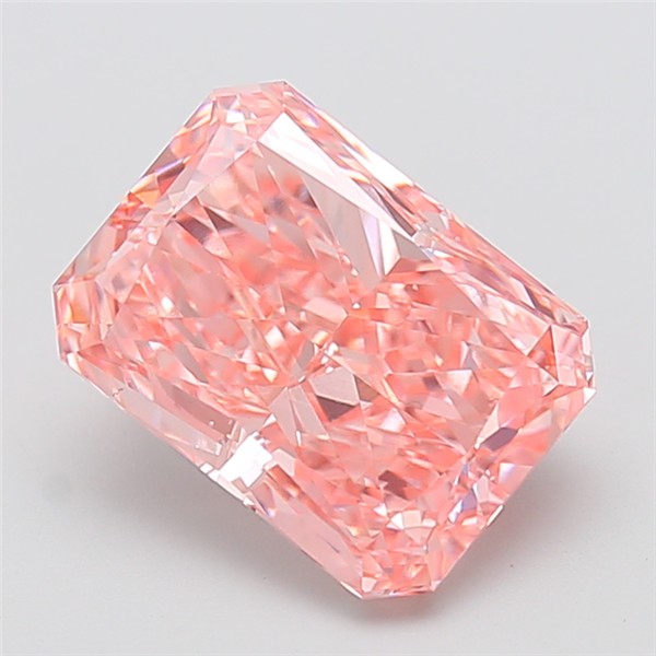 5.01 ct. radiant Lab Grown Diamond front image