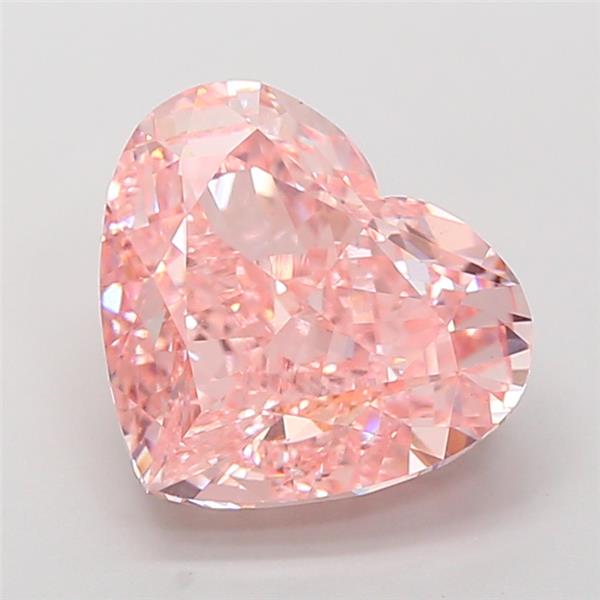7.02 ct. heart Lab Grown Diamond front image