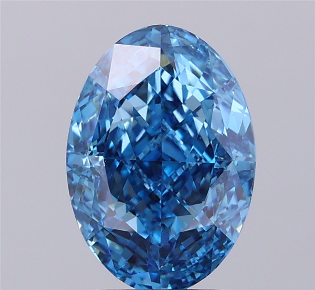 3.09 ct. oval Lab Grown Diamond front image
