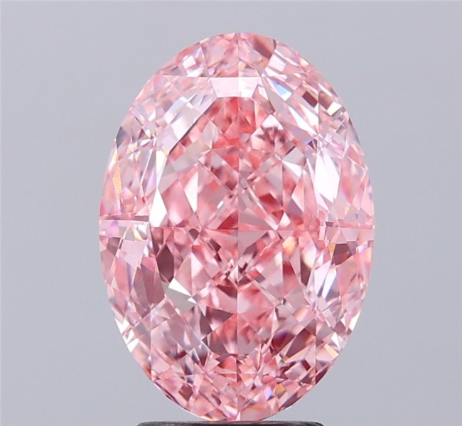 4.09 ct. oval Lab Grown Diamond front image