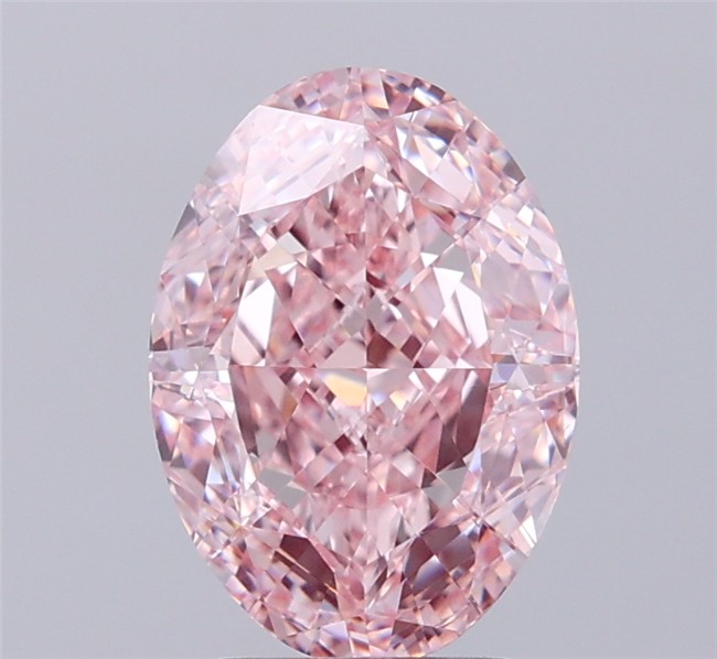 3.09 ct. oval Lab Grown Diamond front image