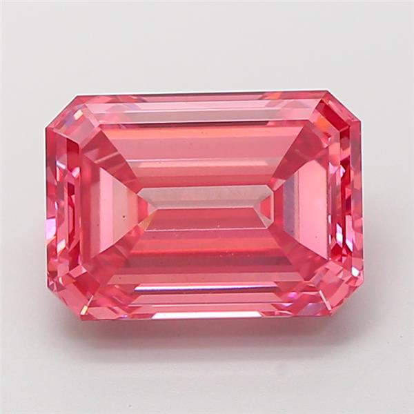 4.54 ct. emerald Lab Grown Diamond front image