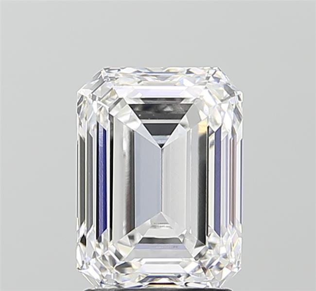 2.57 ct. emerald Lab Grown Diamond front image