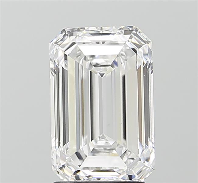 2.71 ct. emerald Lab Grown Diamond front image