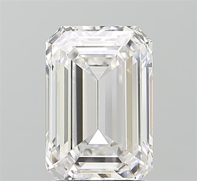 2.55 ct. emerald Lab Grown Diamond front image