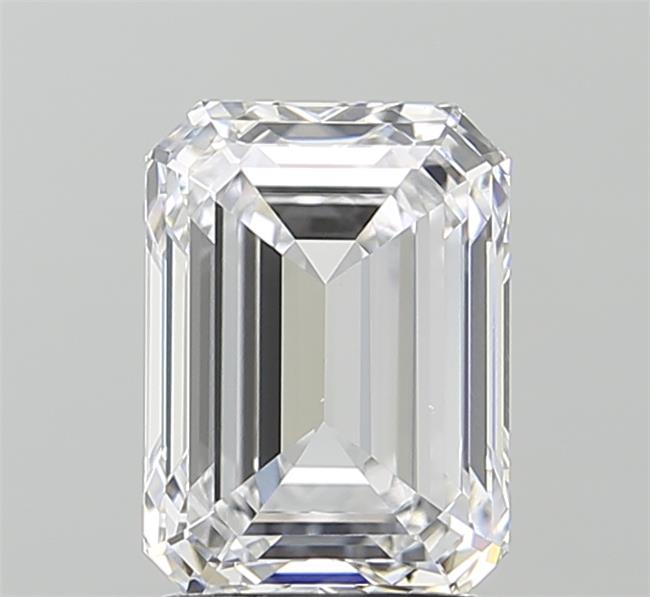 2.77 ct. emerald Lab Grown Diamond front image