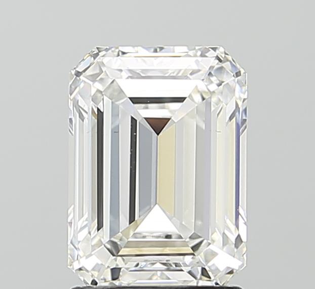 2.01 ct. emerald Lab Grown Diamond front image