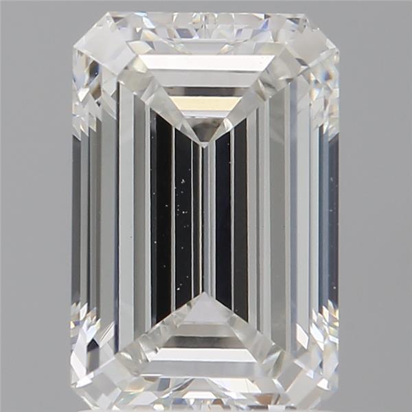 1.56 ct. emerald Lab Grown Diamond front image
