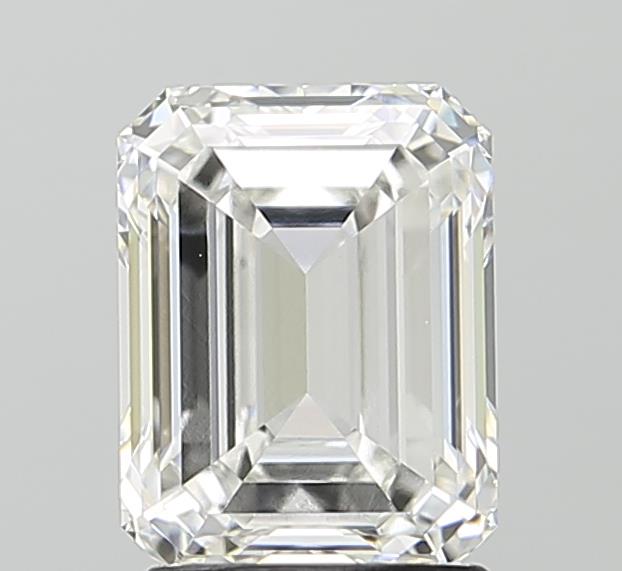 2.22 ct. emerald Lab Grown Diamond front image