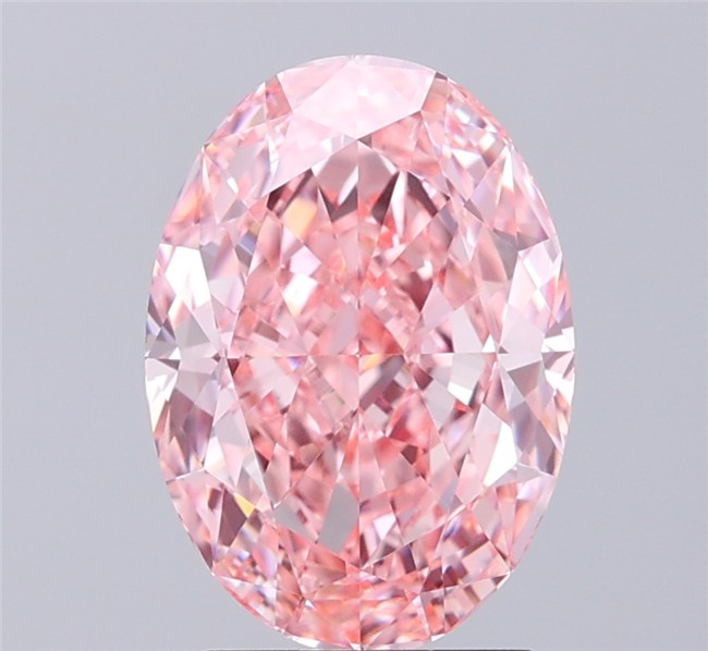 2.89 ct. oval Lab Grown Diamond front image