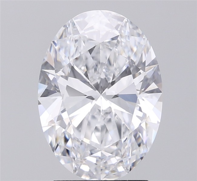 2.45 ct. oval Lab Grown Diamond front image