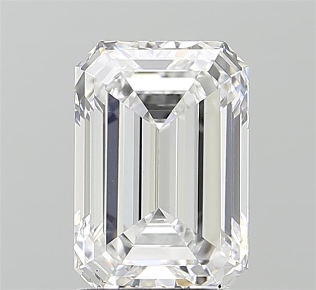 2.56 ct. emerald Lab Grown Diamond front image