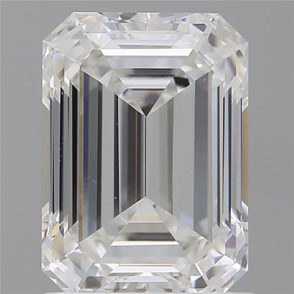 1.55 ct. emerald Lab Grown Diamond front image