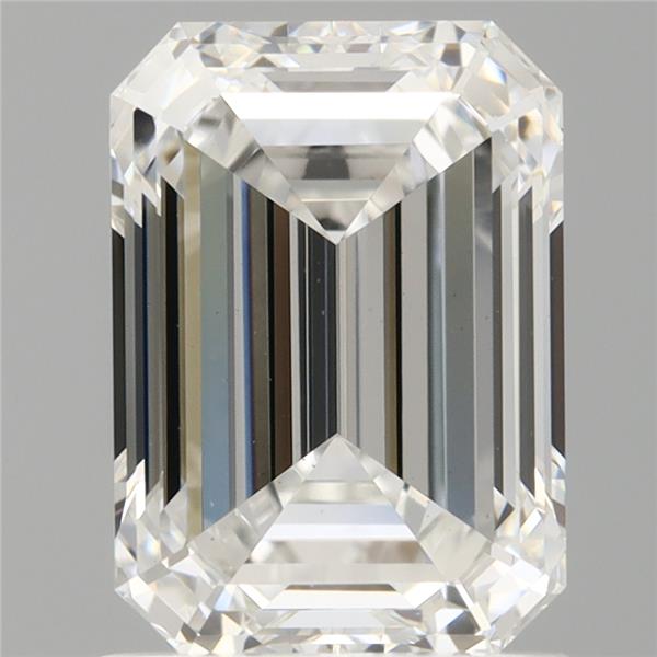 1.58 ct. emerald Lab Grown Diamond front image