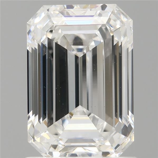 1.58 ct. emerald Lab Grown Diamond front image