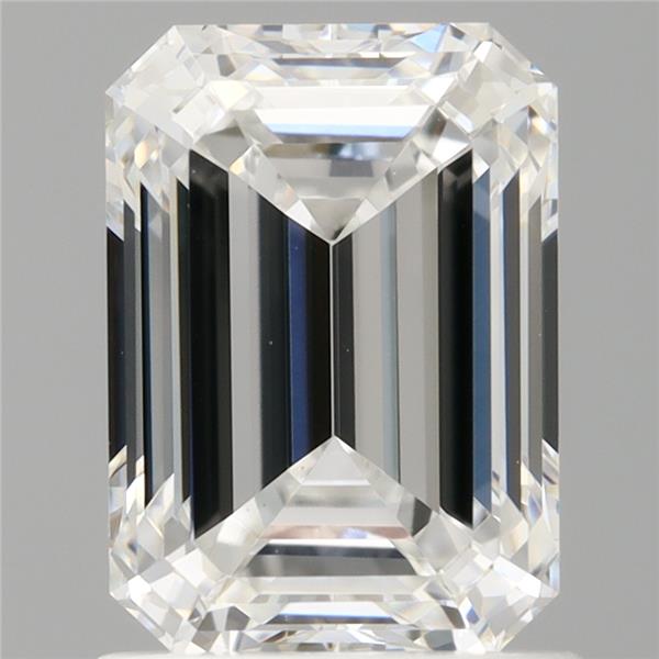 1.52 ct. emerald Lab Grown Diamond front image
