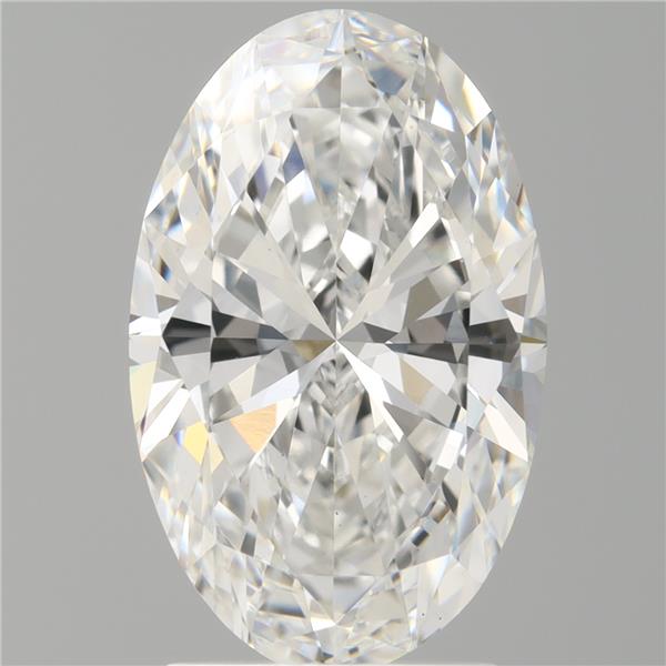 2.52 ct. oval Lab Grown Diamond front image