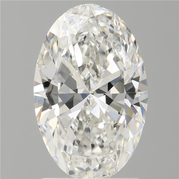2.02 ct. oval Lab Grown Diamond front image