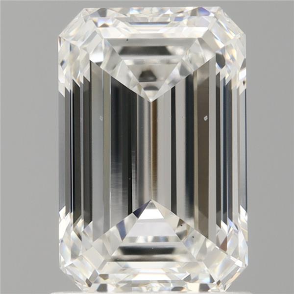 1.56 ct. emerald Lab Grown Diamond front image