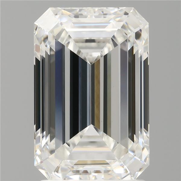 2.57 ct. emerald Lab Grown Diamond front image