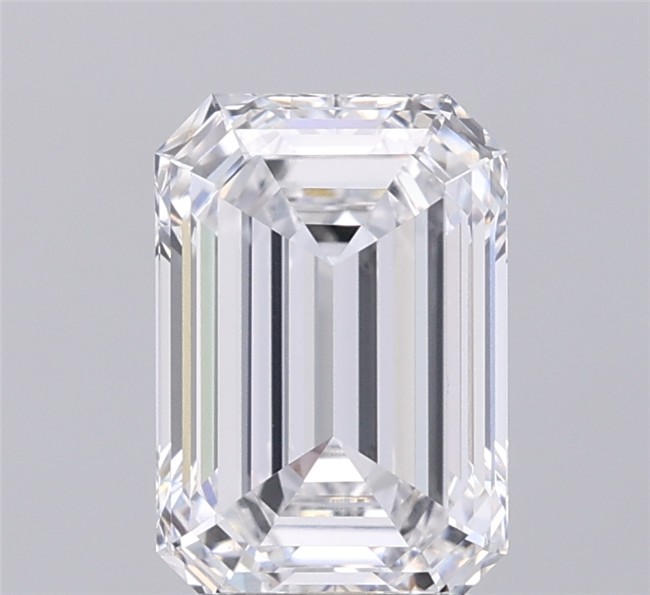 2.42 ct. emerald Lab Grown Diamond front image