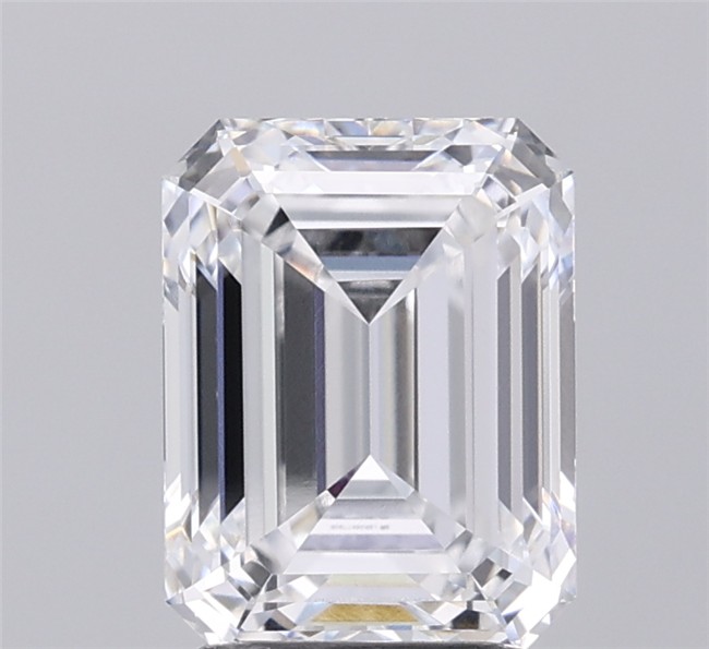 2.78 ct. emerald Lab Grown Diamond front image