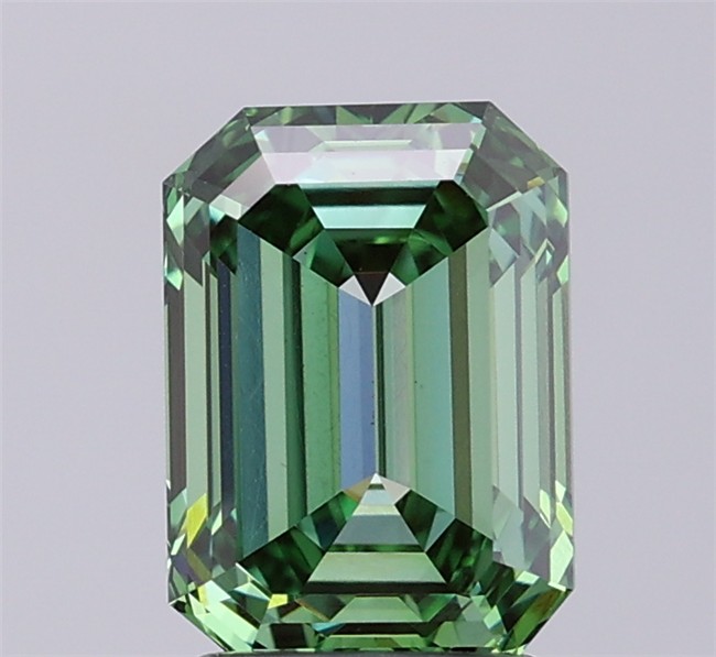 2.37 ct. emerald Lab Grown Diamond front image