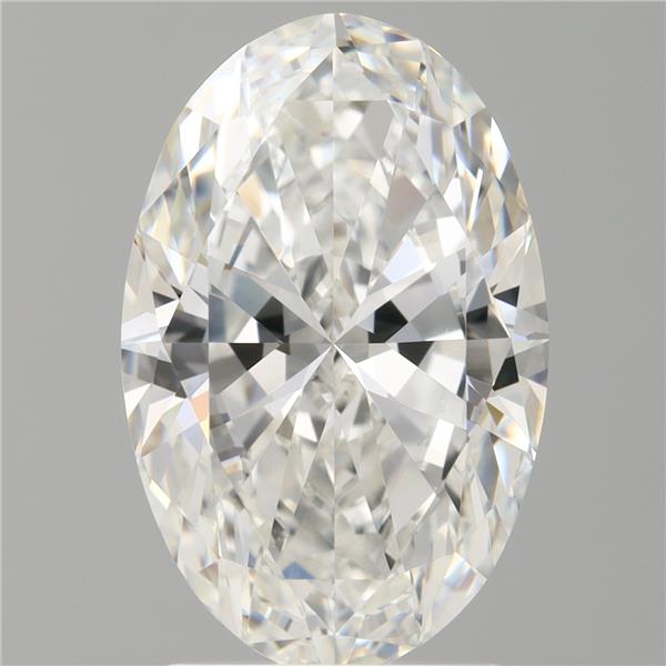 2.57 ct. oval Lab Grown Diamond front image