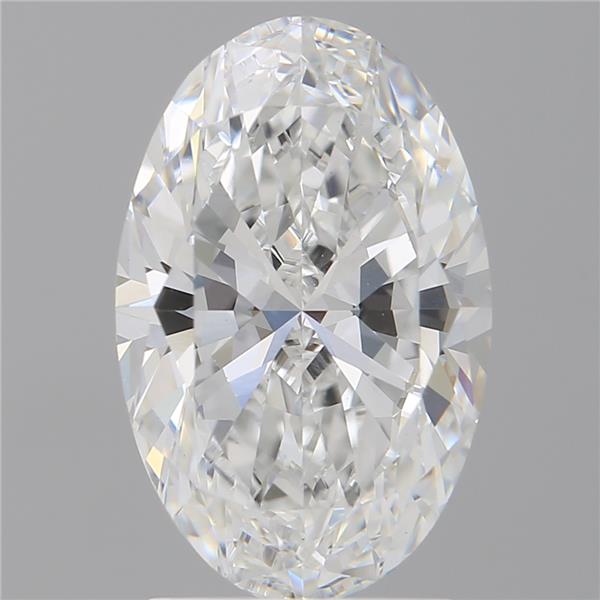 2.55 ct. oval Lab Grown Diamond front image