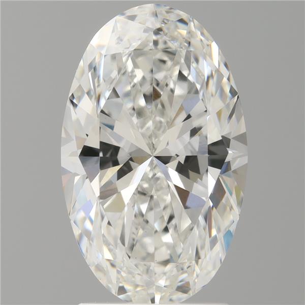 2.54 ct. oval Lab Grown Diamond front image