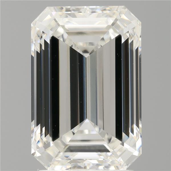 2.98 ct. emerald Lab Grown Diamond front image