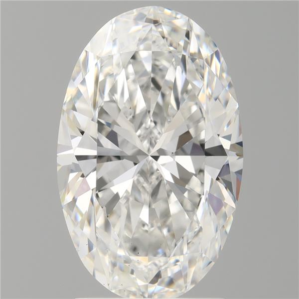 2.58 ct. oval Lab Grown Diamond front image