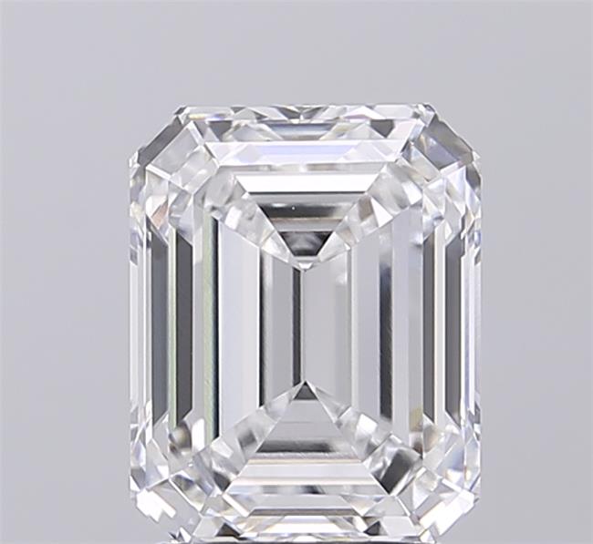 2.96 ct. emerald Lab Grown Diamond front image