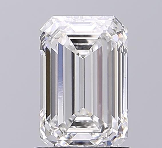 1.53 ct. emerald Lab Grown Diamond front image