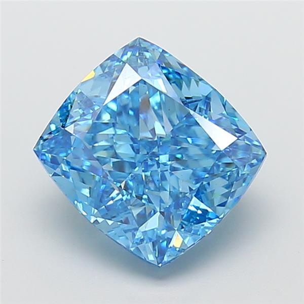 6.01 ct. cushion Lab Grown Diamond front image