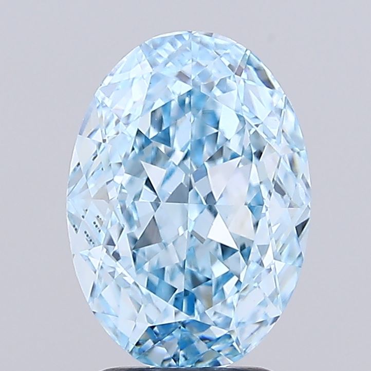3.02 ct. oval Lab Grown Diamond front image