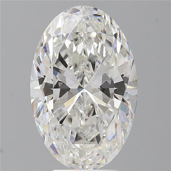5.59 ct. oval Lab Grown Diamond front image
