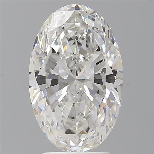 3.60 ct. oval Lab Grown Diamond front image
