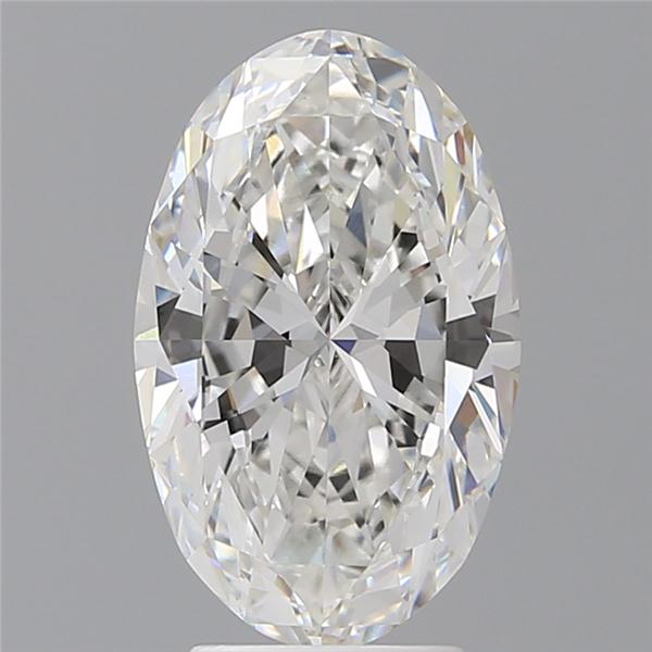 3.59 ct. oval Lab Grown Diamond front image