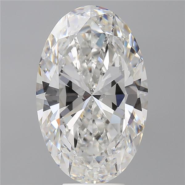 7.59 ct. oval Lab Grown Diamond front image
