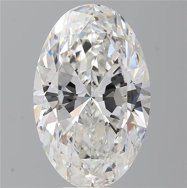 9.10 ct. oval Lab Grown Diamond front image
