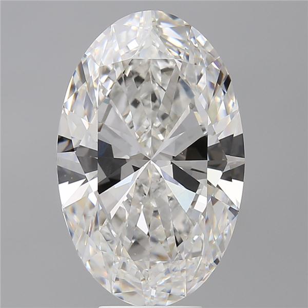 7.50 ct. oval Lab Grown Diamond front image
