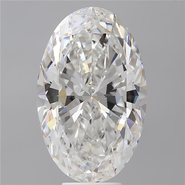 8.55 ct. oval Lab Grown Diamond front image