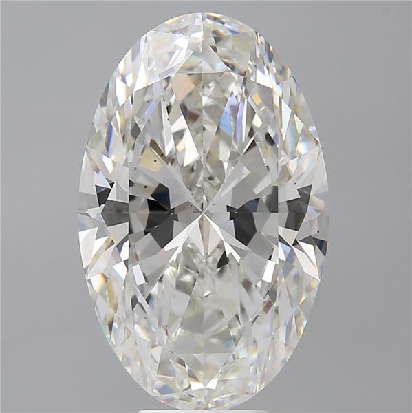 9.08 ct. oval Lab Grown Diamond front image